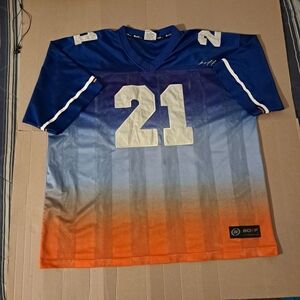 PALACE Blue and Orange Men's Jersey